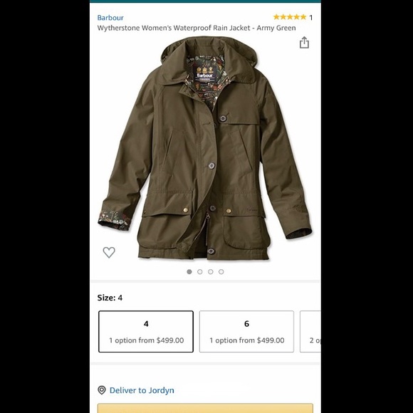 Barbour Jackets & Blazers - Barbour Wytherstone Women’s Waterproof Jacket